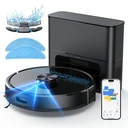 Lubluelu SL60MAX Robot aspirateur avec station de vidage 3-en-1 4000 Pa, fonction lavage, navigation laser et contrôle via application image 1