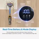 UNINELL HOME UV1 Cordless Vacuum Cleaner, 45000Pa/450W, 60 Mins Runtime, Lightweight Anti-Tangle Stick, Wall-Mount Charging, For Pet Hair image 4