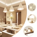 Aigostar LED A5 A60 GROSSER WINKEL E27 6W 4000K - Weiß image 2