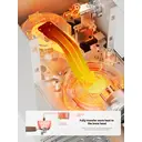 HiBREW H13 Dual-Boiler Espresso Machine 20Bar Semi-Automatic Coffee Machine with Touchscreen Control Hot & Cold Brew Award-Winning Design - Stainless Steel image 4