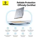 Baseus PicoGo Batterie externe numérique 10000mAh 45 W compatible iPhone 17 - Noir interstellaire image 8