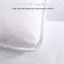 MENDALE Couette double respirante et douce, toutes saisons, non-allergique et lavable - 240 x 260 cm image 5