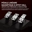 PXN Volant de jeu, rotation - 270 °/900 °, pédalier - 3 vitesses, levier de vitesses manuel - 6+1, vibrations double moteur, indicateurs RGB, multiplateforme, modèle V9 Gen2 image 5