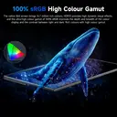 UPERFECT 22" 2K Portable Monitor with 2560 x 1440 QHD IPS 180° Adjustable Stand USB-C Mini HDTV Double Speaker for Laptop PC PS4/5 Switch/Xbo, VESA Compatible image 6