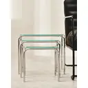 Maison by Premier Side Tables Nested Glass/Iron 3pcs image 4