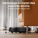 eufy Omni C20 Aspirateur robot avec station tout-en-un, vidage automatique, fonction de lavage et de séchage de voiture, 7 000 Pa, design 8,5 cm, fonction de lavage, verrouillage enfant image 4