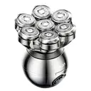 Qiman 8009 Rasoir à 7 têtes avec écran LED intelligent et base de recharge image 9