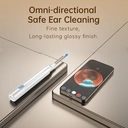 Sunluxy Ear Wax Removal Tool with 8MP Camera and 7 Kits, 6 LED Lights, Soft Silicone Tips, IPX5 Waterproof, Type-C Rechargeable, Compatible with iOS & Android – P6X, White image 4