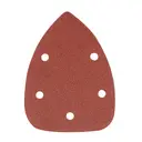 Silverline Hook & Loop Detail Sander Sheets 140mm 10pk 80 Grit image 1