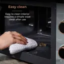 Tower Cavaletto Manual Microwave - Grey & Rose Gold, 20L, 800W, with 5 Power Levels & 35 Minute Timer, T24038RGG image 7