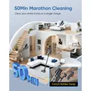 Vexilar V12 Cordless Vacuum Cleaner, 50KPa/450W/50Mins, Lightweight Cordless Vacuum with Anti-Tangle, LED Touchscreen, GreenEye Tech, Detachable Battery, Stick Vacuum for Hardfloor Carpet and Pet Hair UK image 4