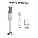 KENWOOD Triblade XL, Mixeur Plongeant 850W, HBM40.002WH, Gris image 6