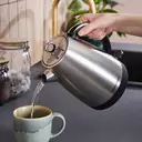 Morphy Richards Mexborough Jug Kettle, 1.7L, Black & Stainless Steel - 102901 image 3