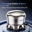 Qiman8010 Head Shavers for Bald Men 7D Floating Wet & Dry Electric Razor for Bald Heads with LED Smart Display & Type-C Charging for Hair/Face/Beard 150-day battery life two gears 10W image 3