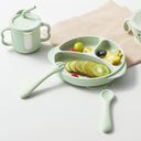 Bc Babycare Silicone Fork and Spoon 2 Pieces Green + Blue image 4