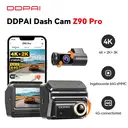 New DDPAI Z90Pro 4K+2K Dual Dash Cam Sony STARVIS 2 IMX678 HDR Car DVR ADAS Voice Control Parking Mode WiFi Built-in 64GB eMMC-2 Channel image 1
