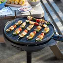 George Foreman Indoor/Outdoor Grill, Non Stick, Compact, Fast Heat Up, Adjustable, Stylish - 22460 image 2