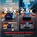 SJCAM M60S Caméra embarquée 3 canaux avec enregistrement 4K avant 2K arrière 1080P capteur IMX335 WDR H.265 image 4