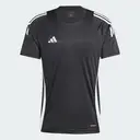 Adidas Tiro 24 Jersey T-Shirt - Black IJ7676 image 0