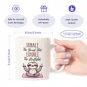 Alphynix 1pc Funny Coffee Mug Double Side Printed Coffee Mug - Gifts for TS Merchandise - Novelty Coffee Mug, 11 Ounce Gifts for friends, coworkers, siblings, dad, mom image 7