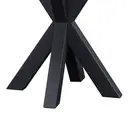 Side Table Nevada Square Parquet Walnut/Black image 2