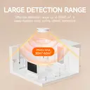 HEIMAN Smoke Detector, Radio Networkable, Wireless Smoke Detector Max. 40 Networkable Fire Alarms, 85 dB, 10 Year Battery, EN14604, with Mute Switch (Model 633-3 Pieces) image 7