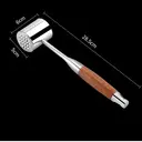 Maxcook MCPJ9454 Attendrisseur de viande en acier inoxydable 304 avec manche en bois image 3