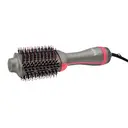 Bauer Hot Air Blow Dry Brush. 1200W Ionic Oval Volumiser, Fast Styling for Medium to Long Hair, Hair Dryer Brush, Grey image 1