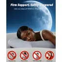 MENDALE Coussin à mémoire de forme ergonomique et respirant - 42 x 70 x 10 cm image 7