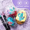 Ohuhu Stylos de peinture à l’aquarelle, 90 couleurs : à double pointe (ronde et fine) image 4