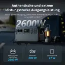 DJI Power 1000 V2 tragbare Powerstation, 1024 Wh, 2600 W Solargenerator, LiFePO4-Akku, kompakte Größe, Schnellladung in 37 min von 0 % auf 80 % für Camping, Zuhause und Wohnmobile image 1