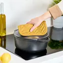 Dexam Pot Holder Love Colour 100% Cotton Ochre image 2