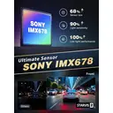 New DDPAI Z90 Pro 4K+2K Dual Dash Cam Sony STARVIS 2 IMX678 HDR Car DVR with ADAS WiFi Voice Control 64GB eMMC Support Parking Mode-2 Channel image 3