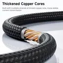 toocki USB C to USB C Cable,6.6ft 240W C to C Cable Fast Charging Type C Charger Fast Charging USBC to USBC Cable for iPhone 17 16 15 Pro Max iPad MacBook Pro Samsung S25 image 4