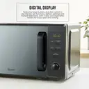 Swan Digital Microwave - 20L, 800W, Black, 5 Power Levels, with 95-Minute Timer, SM4421BLK image 5