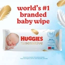 Huggies Pure Extra Care Baby Wipes 3 x 56 Packs image 2