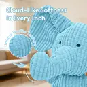 Blinkit Plush Elephant Toy for Dogs, Soft Crystal Velvet with PP Cotton and Built-in Squeaker, Cuddly and Interactive Pet Toy image 3
