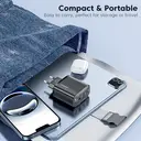 Toocki Bloc chargeur mural USB-C rapide, 40 W, 4 ports USB-C, adaptateur PD + chargeur USB multiport QC 3.0, pour iPhone 17/16/15/14/13/12 Pro Max, iPad, Galaxy S25 image 9