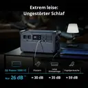 DJI Power 1000 V2 tragbare Powerstation, 1024 Wh, 2600 W Solargenerator, LiFePO4-Akku, kompakte Größe, Schnellladung in 37 min von 0 % auf 80 % für Camping, Zuhause und Wohnmobile image 4