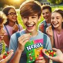Nerds Gummy Clusters Fruit-Flavour Candy 113g image 1
