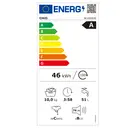 CHiQ JW105883G Lave-linge frontal 10 kg, classe énergétique A-30%, tambour 530 mm, moteur BLDC 1 400 tr/min, programme vapeur, commande intelligente en un clic, lavage rapide 15 min, largeur 465 mm - Gris foncé image 9