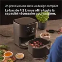 BRAUN MultiFry 3, Air Fryer Friteuse à Air 1500W 4.3L, FH1333.B, Noir image 5