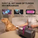 PETKIT 5-in-1 Grooming Tool Set with Hair Vacuum, Quiet Motor, Integrated Dust Collection, Cool/Warm Air Drying, Multiple Attachments, For Dogs & Cats image 2