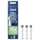 ORAL-B Pro Cross Action Lot de 3 brossettes - Blanc image 0