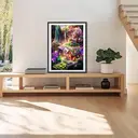 JU7CER 5D DIY Diamond Painting Kit - Fantasy Forest Landscape | Adult & Kids Craft Wall Decor 12×16 Inches (30×40cm) image 3