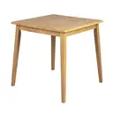 Dining Table Honeymoon Square Oak 75x75cm image 1