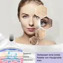 EYUSALL EMS Gesicht & Hals Massagegerät mit 3 Lichttherapie Modi, Anti-Falten Lifting Gerät mit 4 Betriebsarten Rosa image 8