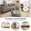 Capelli Sport Table de reformateur multifonctionnelle pour entraînement du tronc, salle de sport à domicile portable et pliable image 7