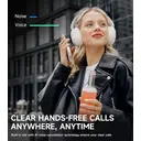 Edifier W800BT Pro Hybrid Active Noise Cancelling Headphones - Hi-Res Audio - AI Call Noise Cancellation - 45H Playtime - Fast Charging - Foldable - Wireless Over-Ear Bluetooth 5.4 Headphones image 4