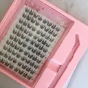 MeoMagic - Kit de faux-cils précolés avec pinces à épiler - 10 lignes - F60 image 1